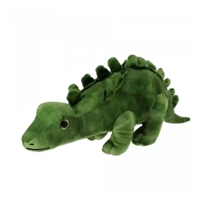 Bimar Peluche Dinosaurio Stegosaurus 35 Cm Verde Suave Figura de Acción - 1