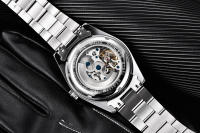 Reloj Mecánico Automático Para Hombre BENYAR 2024 Deportivo Y De Negocios Resistente Al Agua 50M Con Marcadores Numerales Arábigos Y Calendario Completo - details 6