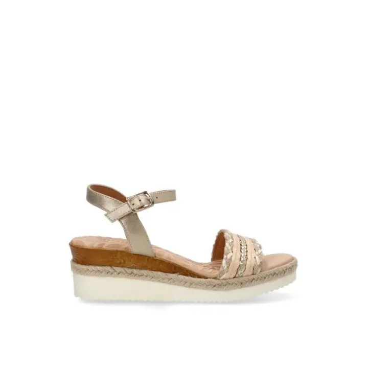 Sandalia MUSTANG 53338 platino - 1
