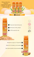 Babaria Pack 3x Bruma Solar Facial SPF50: Bruma Solar con Alta Protección Con Aloe y Niacinamida 75ml - details 0