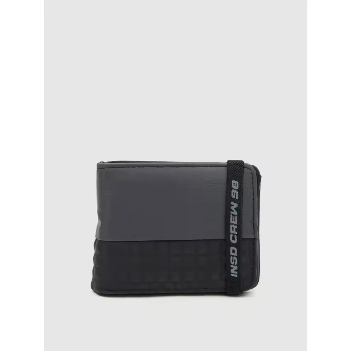 Cartera plegable con una mitad con tachuelas INSIDE - 1