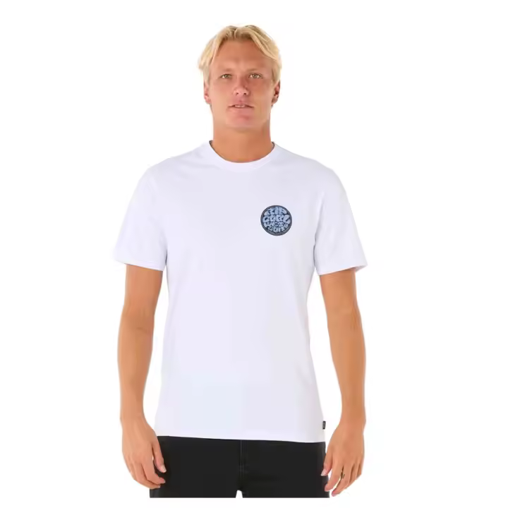 Camiseta Rip Curl Passage Tee Hombre Blanco - 1