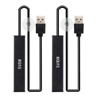 Calefactor De Acuario Mini USB Con Protección De Sobrecalentamiento Herramienta De Calentamiento Para Acuarios Tanques De Tortugas Dispensador De Agua Para Mascotas Material De Vidrio Tipo Submersible - details 0