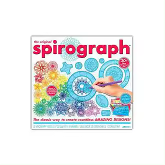 World Brands Spirograph Deluxe Set Kit Dibujo Manualidades Plantillas para Pintar Mosaicos Infantiles Aprender A Dibujar Regalos para Niños - 1