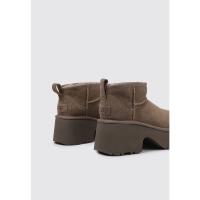 UGG Classic Ultra Mini New Heights  Botines De Tacón Mujer Taupe - details 2