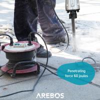AREBOS Martillo de demolición  Gato de demolición  Taladro de percusión  1700 W - details 8