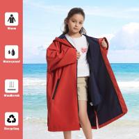 Poncho De Surf Impermeable Y a La Viento Mutao Con Cuello Alto Largo Para Exteriores Ideal Para Natación Surf Divertido - details 9