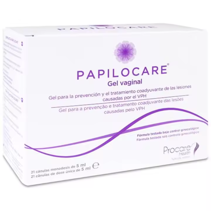 Papilocare Gel Vaginal 5 Ml, 21 Cánulas - 1