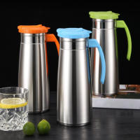 Cacerola Fría De 1/1.3L Con Manija a Prueba De Fugas Botella De Bebida De Gran Capacidad Para Té Leche Jugo Y Agua - details 1