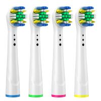 Cabezales De Repuesto Para Broca Eléctrica Sonic Universal 4 PCS DuPont Cerda Suave Cuidado Oral Dental Para Adultos - details 3