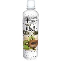 3 BOTELLAS  BEBIDA DE CHIA 450ML ( KIWI CON CHÍA, MANGO CON CHÍA, MELOCOTÓN CON CHÍA, AND PIÑA CON CHÍA.)TESORO NATURAL - details 0