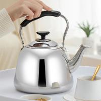 Hervidor De Agua De Acero Inoxidable Con Silbido Gran Capacidad Kettle Para Estufa De Gas Y Inducción Base Calefactor Rápido - details 3