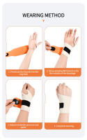 Protector De Muñeca Elástico Banda De Fitness Esplint Profesional Para Espondilitis Protector De Mano Braza De Tendón Sheath Para Tunnel Carpal - details 4