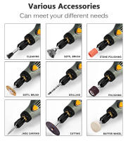 Taladro Inalámbrico USB Mini Con Batería Recargable Y Velocidad Tridimensional Para Grabado Y Pulido En Madera Herramienta DIY - details 12