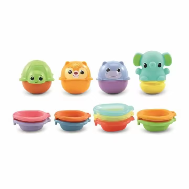 Juguete educativo Vtech Baby Cofret de Bain empilo rigo l´eu (FR) - 1