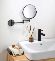 Espejo De Maquillaje De Aluminio Negro Montado En La Pared Con Ampliación De 8 Pulgadas Doble Cara Espejo De Cosméticos Para Dama Regalo Moderno - details 8