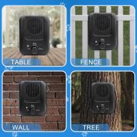 Dispositivo antiladridos, disuasorio de ladridos de perros, control ultrasónico de ladridos de perros, silenciador de ladridos de perros, recargable con 3 niveles ajustables, apto para uso en interiores y exteriores (Negro) - details 9