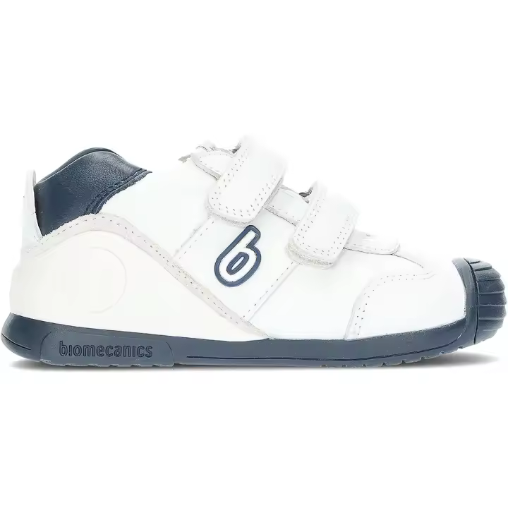 Deportiva Biomecanics Sauvage 221001-A Blanco Azul - Cuero de Alta Calidad - 1