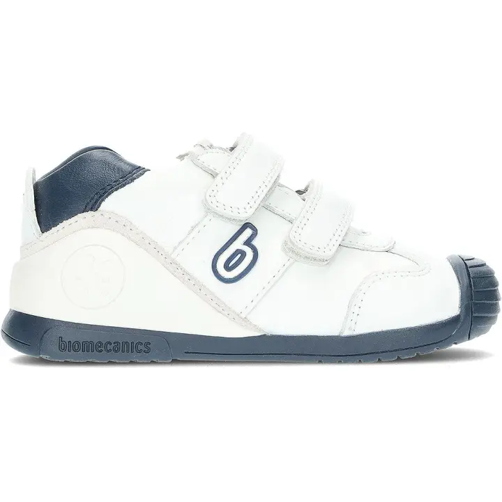 Deportiva Biomecanics Sauvage 221001-A Blanco Azul - Cuero de Alta Calidad - 1