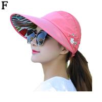 Sombrero De Verano Para Mujer Con Pico Ancho Plegable Protección Contra Los Uv Sombreros De Playa Casual De Poliéster - details 25