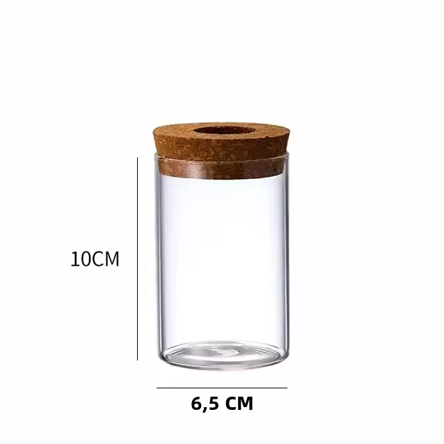 Vaso De Cristal Transparente Para Decoración Del Hogar Vaso Hidroponía Creativo Adorno De Escritorio Arrangement De Flores - 1