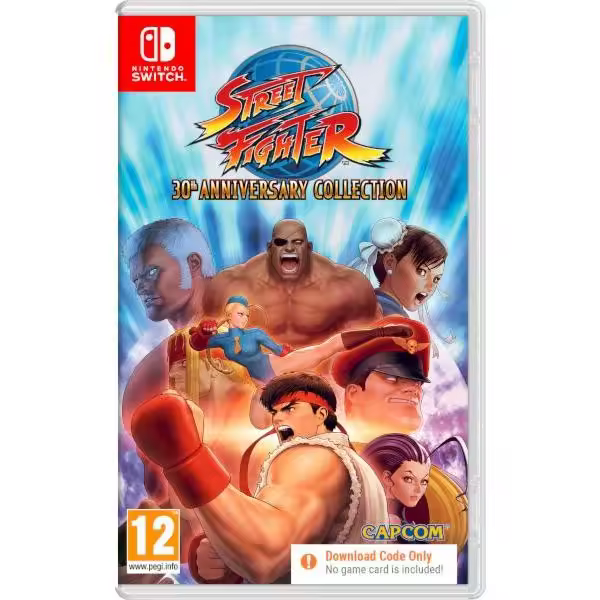 Street Fighter 30th Anniversary - CIAB Nintendo Switch PAL España Nuevo Precintado Envio en menos de 24 horas - 1
