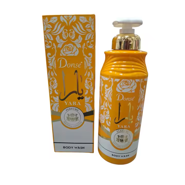 Gel de ducha Donse YARA TOUS 520ML, Gel de baño fragancia árabe duradera , Cuidado de la Piel con Queratina - Hidratación y Fragancia - Body Wash Suave y Perfumado NOVEDAD - 1
