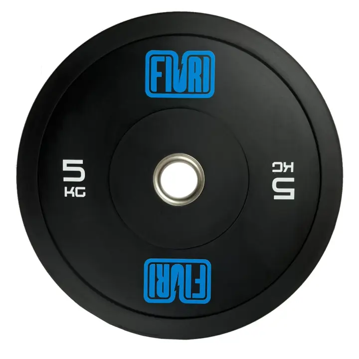 Discos Olímpicos Recubiertos de Caucho, 5 a 25 kg, FIURI  Entrenamiento de Fuerza, Crossfit, Material Gimnasio, Gym - 1