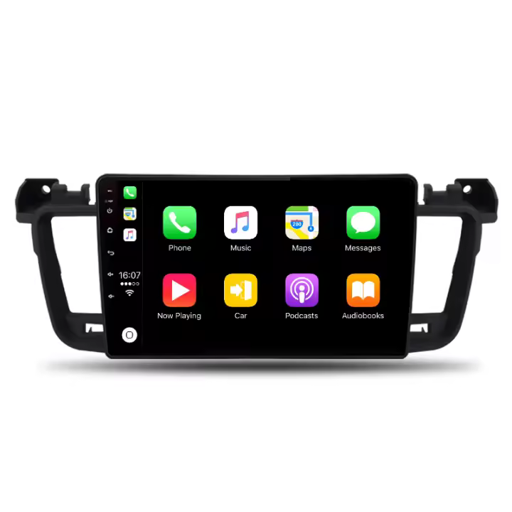 AWESAFE inalámbrico CarPlay Android Auto Radio para Peugeot 508 508SW 2011 - 2018 coche reproductor multimedia GPS 2 din autoradio volante controles RDS Bluetooth - 1