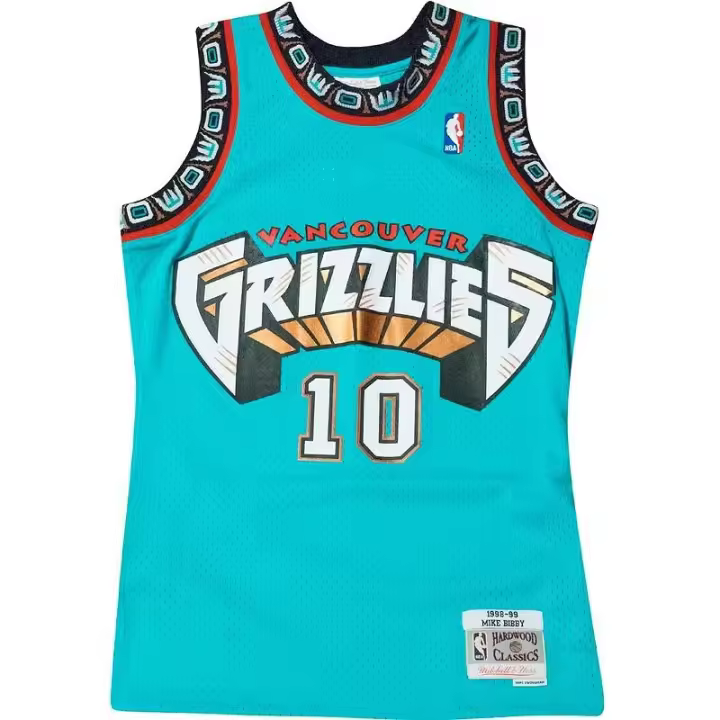 CAMISETA MIKE BIBBY - VANCOUVER GRIZZLIES SWINGMAN 1998-99 - 1