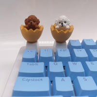 Teclados Mecánicos Personalizados Con Diseño De Perro De Anime Dibujos Animados Llaveros De Muñeca DIY Para Gamers - details 3