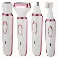 Depiladora corporal 4 en 1 para depilación de axilas, Afeitadora eléctrica para pelo de piernas y bikini, afeitadora de tijera, recortadora para mujeres - details 8