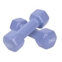 STARLEY-Juego de 2 Mancuernas Recubiertas de Vinilo Antigolpes, Disponibles de 2kg,3kg,con Diseño Hexagonal Anti-Rodadura, Ergonómicas, Pesas para Entrenamiento de Fuerza y Fitness, Gimnasio en Casa - details 0