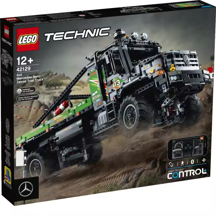 LEGO TECHNIC – CAMIÓN DE TRIAL 4X4 MERCEDES-BENZ ZETROS, 42129, TIENDA CON LICENCIA OFICIAL - 1