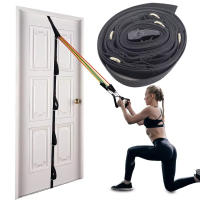 Cinta De Entrenamiento De Suspensión Portátil De 5.1 Metros Con Múltiples Puntos De Anclaje Para Puerta Multiusos Para Fitness Y Ejercicios De Resistencia - details 0