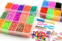 Kit De Manualidades Para Niñas Con Herramientas Para Tejer Con Cinturones De Goma DIY Herramienta De Loom Para Crear Pulseras Y Arte Elástico - details 5