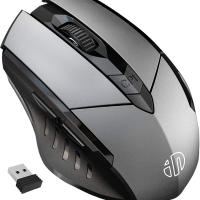 Ratón Inalámbrico Recargable Bluetooth 2.4G INPHIC Para Oficina Silencioso Compatible Con PC Laptop Tablet Y Smartphone Universal - details 18