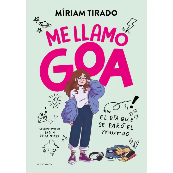 Libro ME LLAMO GOA 1 Editorial B DE BLOK Tapa dura - 1