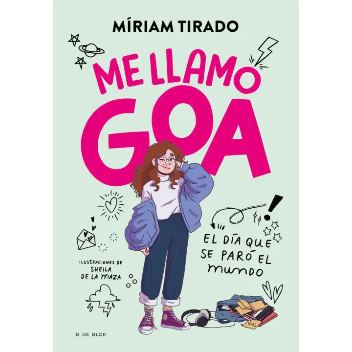 Libro ME LLAMO GOA 1 Editorial B DE BLOK Tapa dura - 1