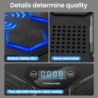 ntrenador de boxeo musical inteligente,  máquina de boxeo de respuesta electrónica LED,  bolsa de arena colgante de pared,  Compatible con Bluetooth para niños y adultos ntrenador de boxeo musical - details 4