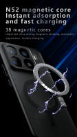 Funda Protectora Magnética Para Xiaomi 14T pro Translúcida Mate Antichoque Antigolpes Resistente a Arañazos Y Polvo Con Cubierta Magnética - details 1