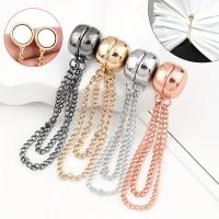 4pcs Clip Magnético De Moda Para Ropa Fuerte Clip De Perno Gratis Broche Decorativo Para Pañuelos Y Trajes De Mujer - details 0