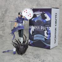 Figura De Acción Naruto 27cm Uchiha Obito Akatsuki Interchangeable Cabezas Juguete Coleccionable Para Niños Y Adultos - details 3