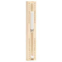 vidaXL Higrotermógrafo y reloj de arena para sauna 2 en 1 madera pino - details 4