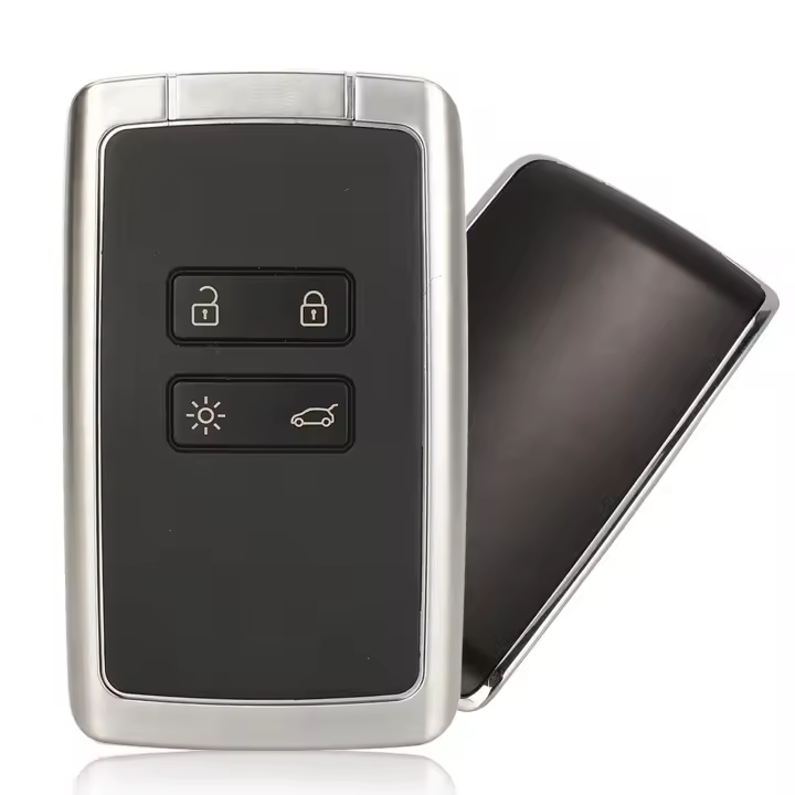 Bilchave Carcasa De Llave Inteligente Con 4 Botones Para Renault Megane 4 Talisman Kadjar Cubierta De Entrada Sin Llave Inalámbrica - 1