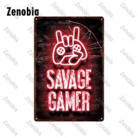 Tin Sign De Metal Video Games Decoración Para La Habitación Del Juego Zona Gamer Placa De Hierro Decorativa Rectangular - details 22