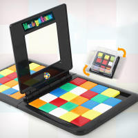 Juego Educativo De Tablero Para Niños Y Niñas Color Battle Square Racer Antiestrés Desarrolla La Lógica Y La Resolución De Problemas Juguetes Interactivos Para Padres E Hijos - details 6