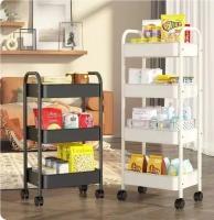 Carrito De Almacenamiento Móvil Para Cocina Con Ruedas Estante Multicapa Para Baño Organizador De Alimentos Para El Hogar - details 7