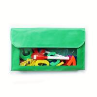 Bolsa De Almacenamiento Magnética Para Pizarra Blanca Aids De Aprendizaje Para Clase Bolsa Magnética De PVC Eco-amigable Rectangular Multiusos - details 4