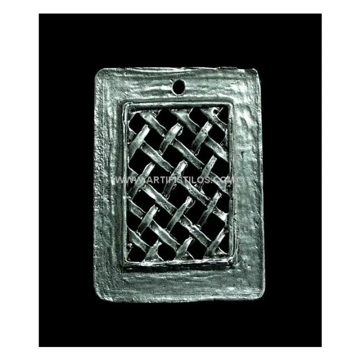 APLICACION METALICA 5 X 4 CMS. FILIGRANAS/BROCHES & ABALORIOS. Calidad Robusta. - 1